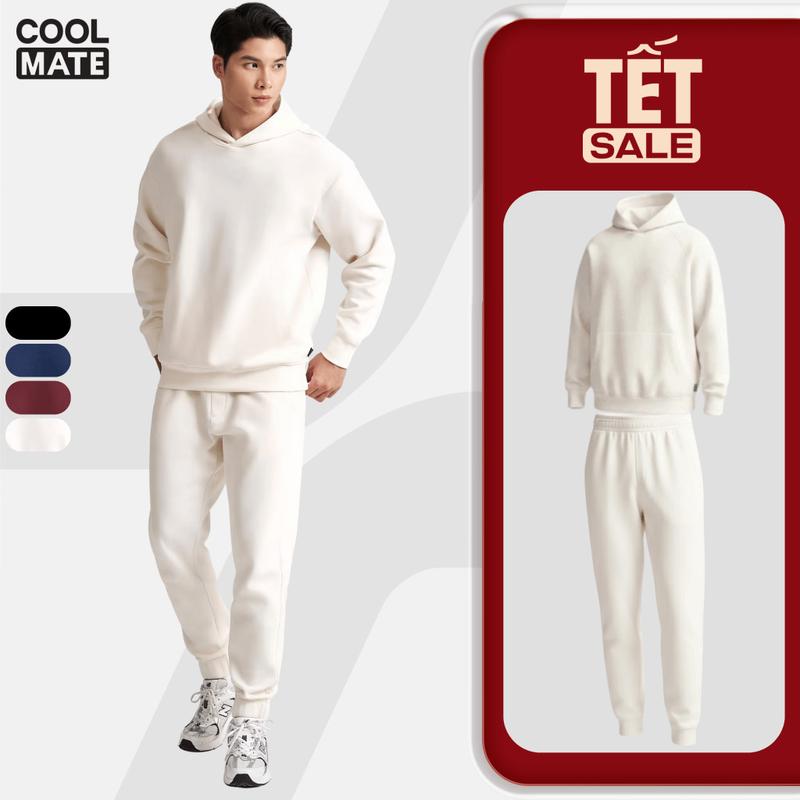 Set bộ thu đông nam Áo Hoodie nỉ và Quần Jogger All-day thoáng khí giữ ấm cơ thể - FW25 - Coolmate