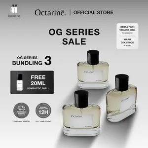 [ PROMO ] Bundling 3 Botol Parfum 50ml Free 1 Botol 20ml by Octarine
