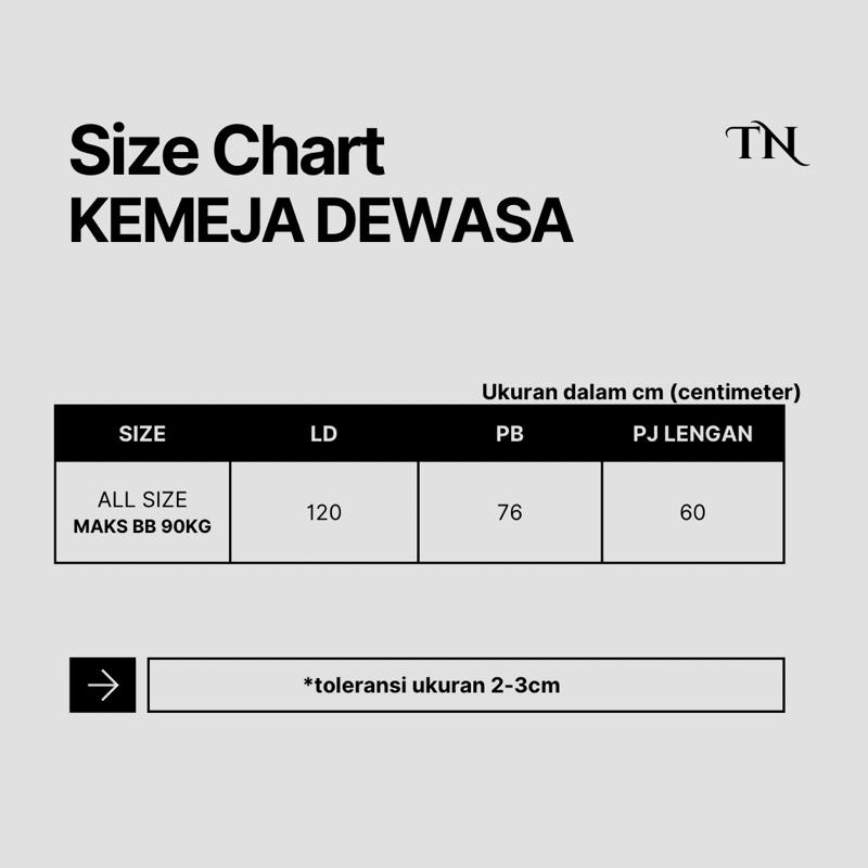 (PREORDER )TUTUNAJWA (Dad) Miranda Series Kemeja Pria