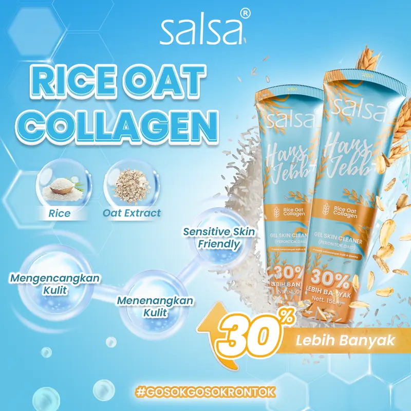 [NEW! Upgrade] SALSA Hans Jebb+ Peeling Gel - Isi Lebih Banyak 30%  - Gel Skin Cleanser Eksfoliasi Perontok Daki dan Ketiak Hitam 3