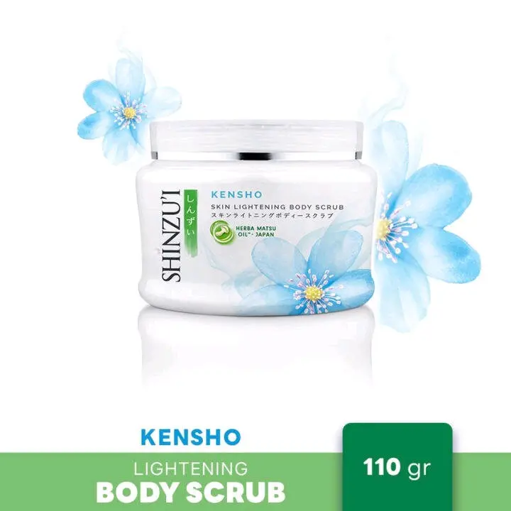 shinzui skin lightening body scrub 110gr 7