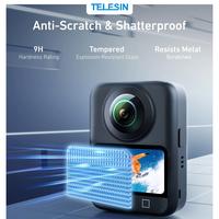 Gambar TELESIN 2 pcs Tempered Glass For DJI OSMO 360 Anti Gores Screen Protector Pelindung Layar Action Cam Camera Accessories Aksesoris Kamera Aksi dari Brica Berrisom Kab. Tangerang 2 Tokopedia