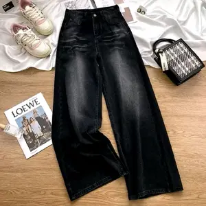 [UNISEX] Celana Highwais Loose Jeans Wanita New Baggy Jeans Wanita Panjang Highwaist