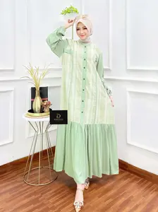 GAMIS HARUKA KANCING GAMIS RAYON TWILL GAMIS TERBARU GAMIS ELEGAN SIMPEL GAMIS LEBARAN 2025 IDUL FITRI GAMIS REMAJA AESTHETIC GAMIS RAYON PREMIUM KOMBINASI SIZE STANDAR Muslim Wanita Dress Mewah Rempel Dewasa Motif Syari Maxi Simple Pesta Kondangan