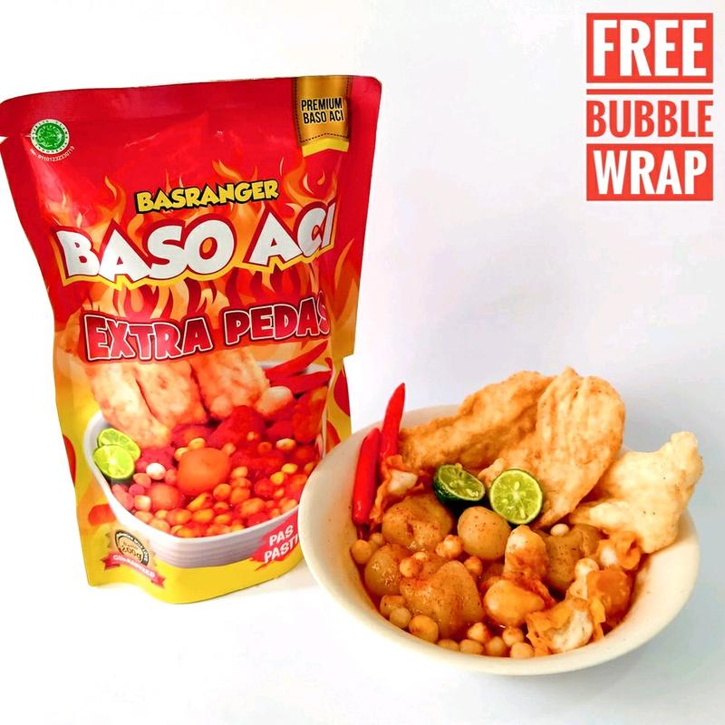 Baso Aci Extra Pedas Basranger | 200 gram | Boci Instant 0