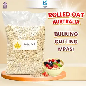 Rolled Oat Australia 1 Kg Oatmeal Sarapan Sehat Bulking dan MPASI