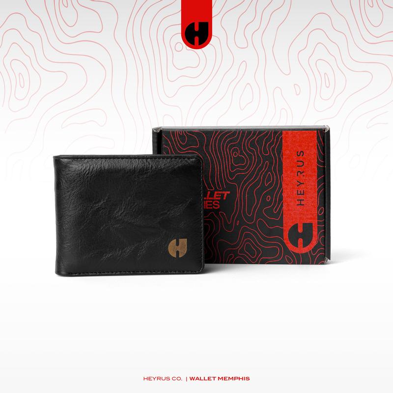 HEYRUS CO I Wallet Memphis Dompet Lipat Pria Uang Kartu 7