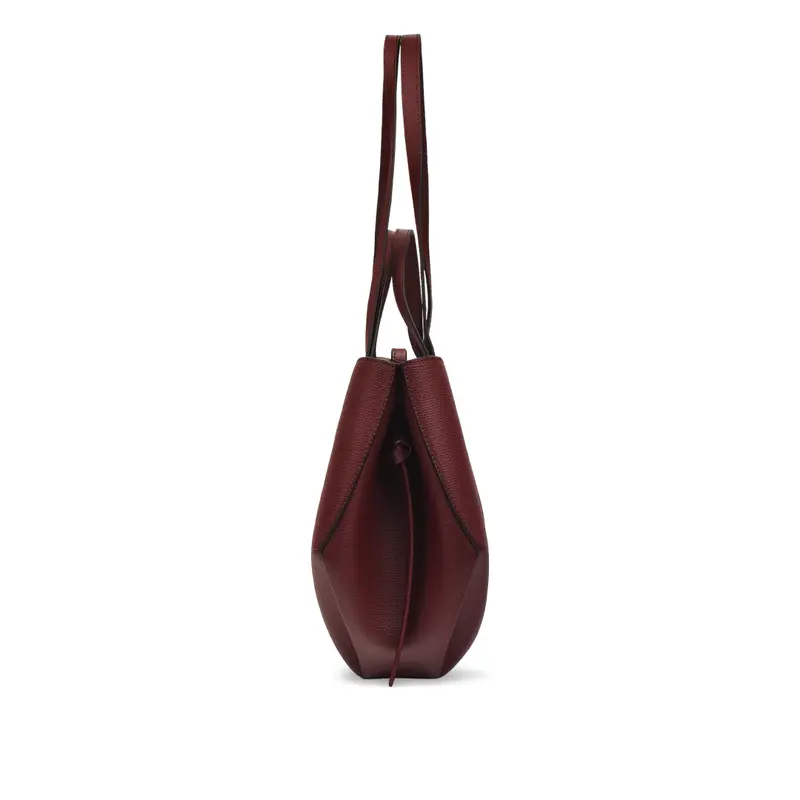POLENE Cyme mini textured leather 1