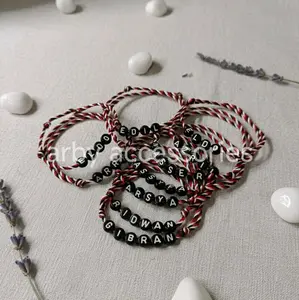 Tridatu Gelang Tali Custom Nama untuk Anak Remaja dan Dewasa pria dan wanita Desain Unik Termurah || Bracelets ori