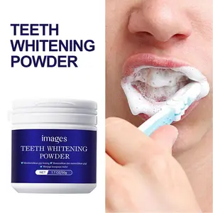 SALE!! Pasta Gigi Bubuk Teeth Whitening Powder 50g - Pemutih Gigi Kuning Bau Mulut Perawatan Pembersihan Memutihkan