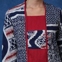 Gambar NONA RARA - Tunik Aling Dobi T4872, Baju kerja batik blouse wanita modern - XL dari Nona Rara Batik Kota Administrasi Jakarta Timur 3 Tokopedia