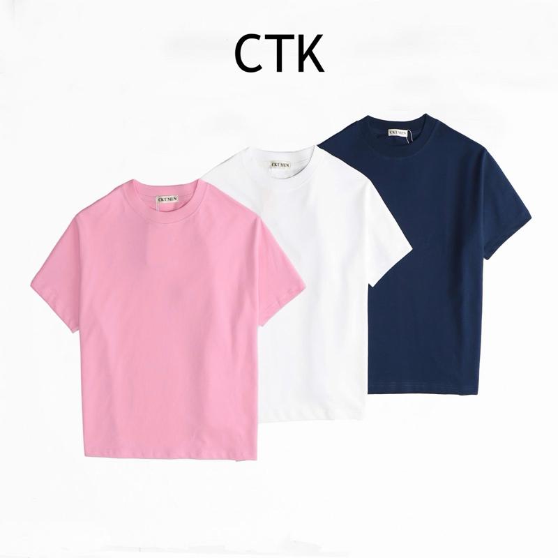 ÁO THUN TRƠN CỔ TRÒN FORM BOXY CHẤT VẢI COTTON