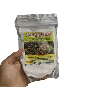Boster Kelengkeng Murni serbuk Kemasan 250gr. khusus pembuahan pohon klengkeng cocok untuk tanaman yang sulit berbuah di dataran rendah.