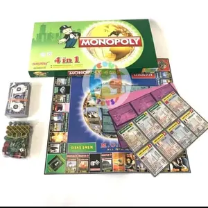 Mainan Edukasi Monopoli 4in1 - Board Game Monopoli ular tangga