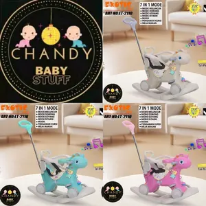 Mainan Anak Kuda - Kudaan Dino 3 In 1Exotic ET 2110