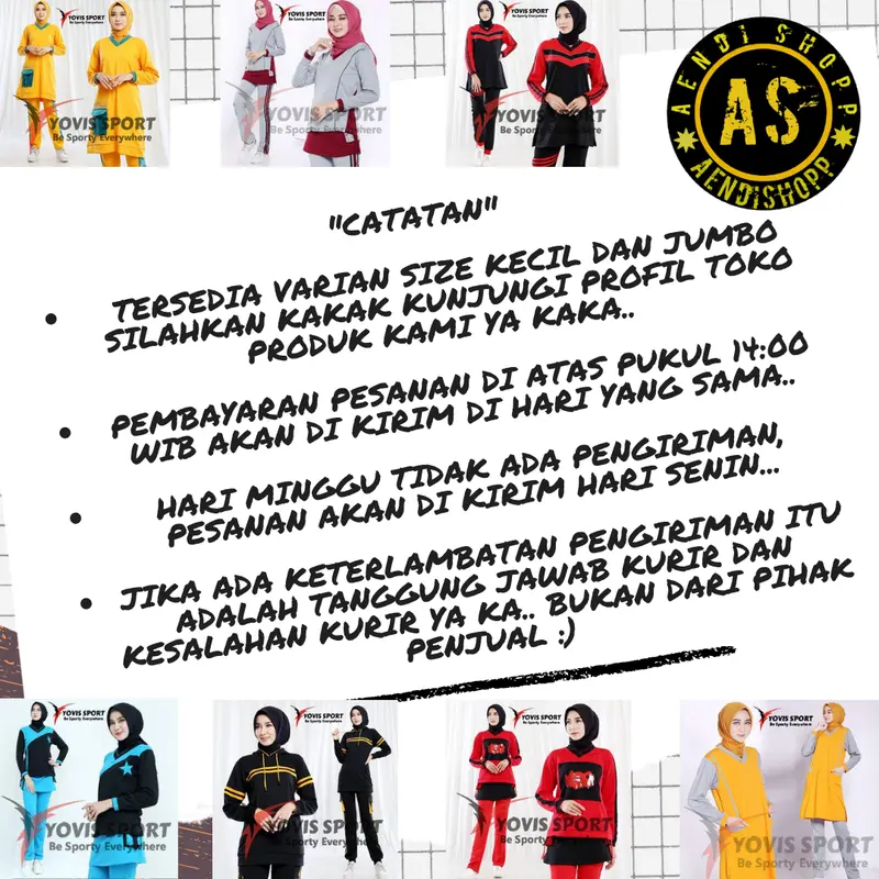 Setelan Baju Olahraga Senam Wanita Muslim Muslimah Stelan Zumba Set Yoga Gym Sport Cewek Kekinian Murah Terbaru 2