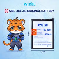 Gambar WIXEL Baterai BL-49FT Tec no Spark 5 Pro / Spark 5 Air / Spark 6 Go / Pop 4 / Camon 15 / Spark 7 Pro / KE5 / KE5J / KE5K KF8 / KF6 / KF6J / KG6 Double Power Real Capacity Batre Batrai Battery Dual BL49FT dari ghanya Kab. Tangerang 5 Tokopedia