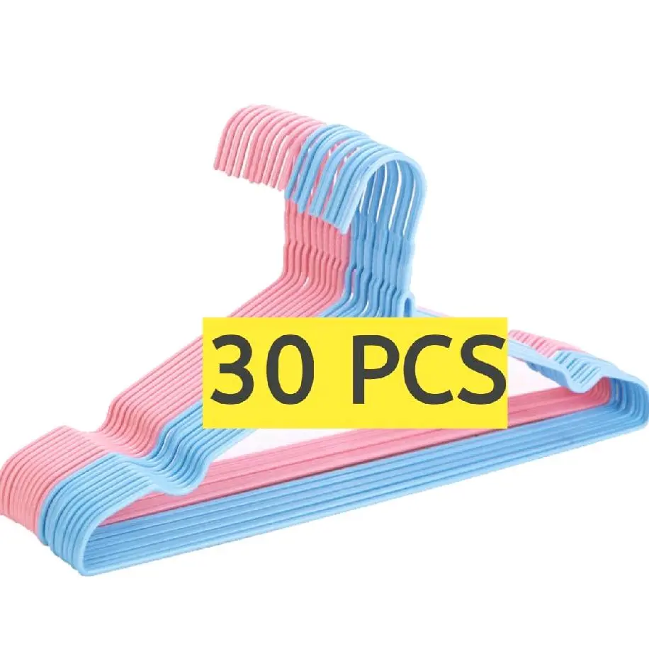 GROSIR 30 Pcs Gantungan Baju Stainless Hanger Baju Dewasa Anti Karat tahan lama