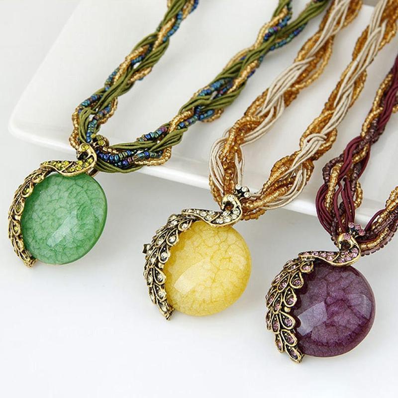 Hot New Design Creative Bohemian Style Accessories Fashion Pendants Retro Necklace Tassel Pendant 1