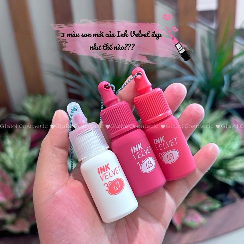  Son Ink Velvet Tất Cả Các Màu Mềm Mịn Mướt Son Môi Nhung Lỳ Cho Nữ 