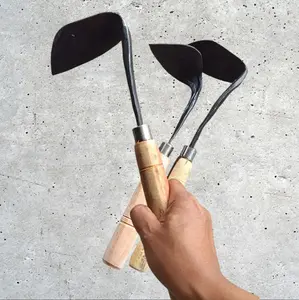 WANGKIL MIRING CANGKUL MINI KORET KERO PEMBERSIH RUMPUT BAHAN TEBAL TAJAM GAGANG PANJANG sekop kecil