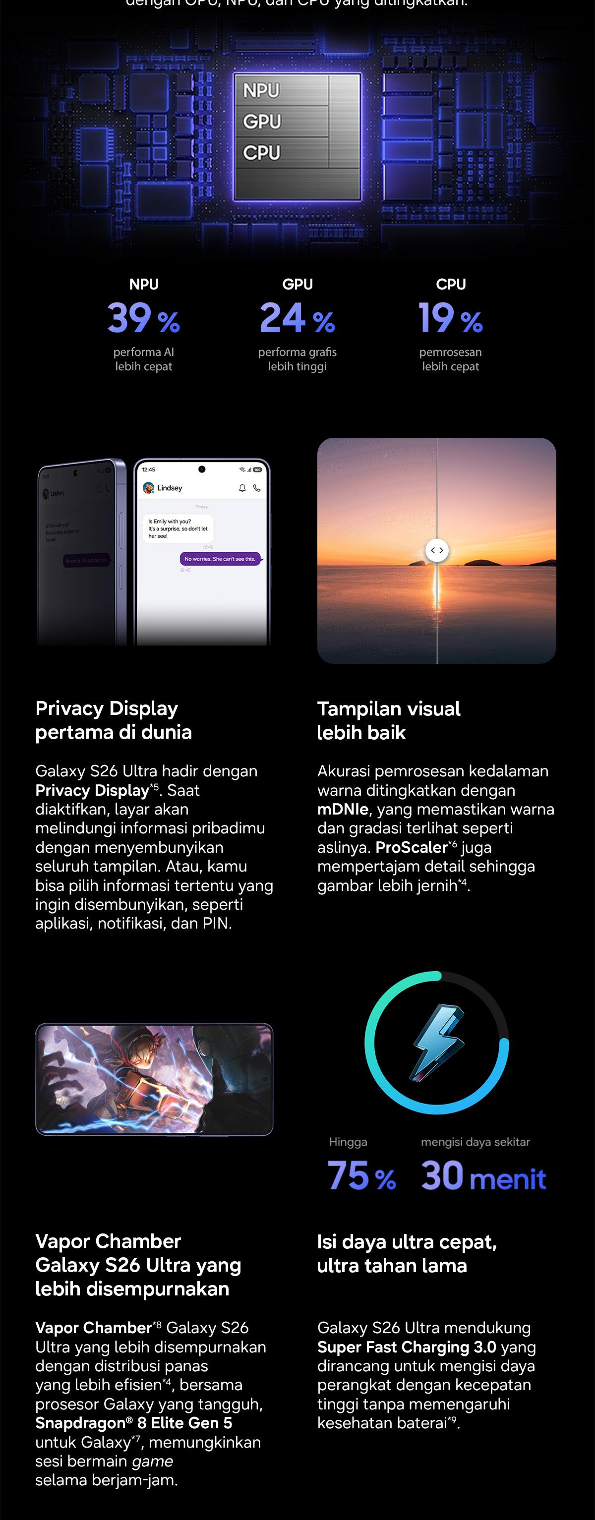 Samsung Galaxy S26 Ultra 12/512GB | Hp AI | Privacy Display