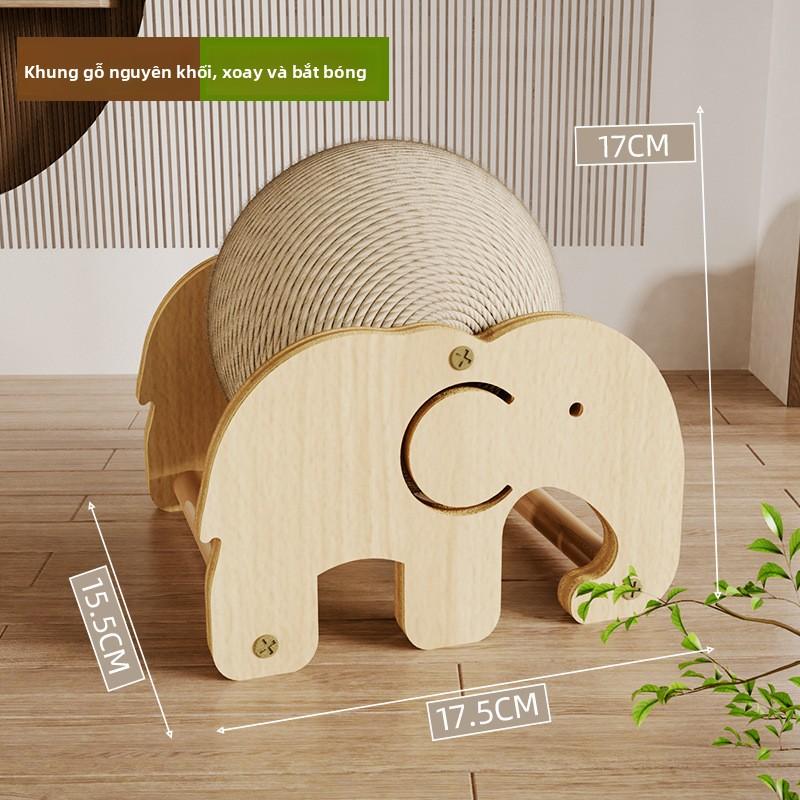 Đồ chơi cho mèo: bóng lăn, tấm cào dọc, dụng cụ cào bằng sợi sisal, bền và không bị rơi, giúp giảm buồn chán, bóng tự chơi, đồ dùng giải trí cho mèo.