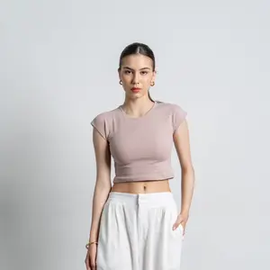 AIJO| (READY) Kira Oneck Top - Atasan Wanita Oneck Top Bodyfit Panjang Lembut Melar Nyaman Rib Polos Hitam High