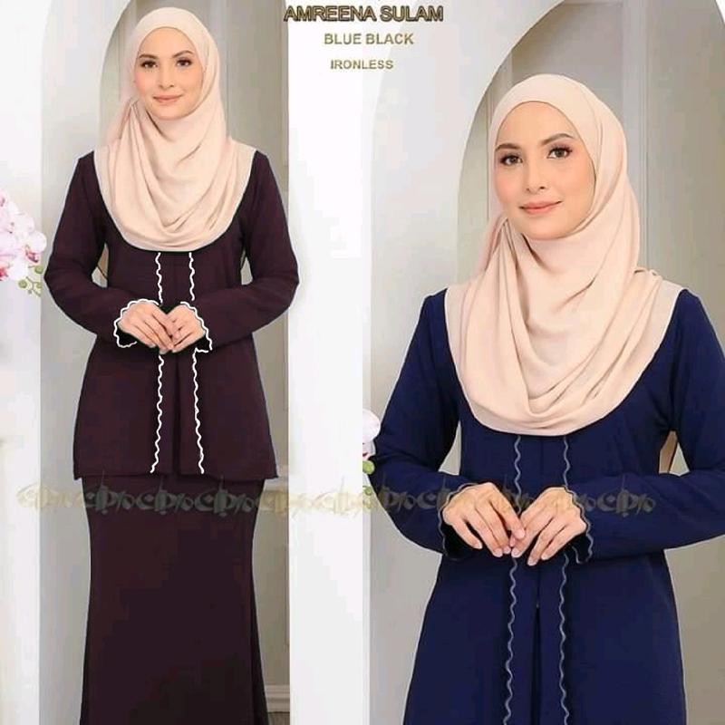 BAJU KABAYA AMREENA SULAM BAY FARAH - TikTok Shop Malaysia