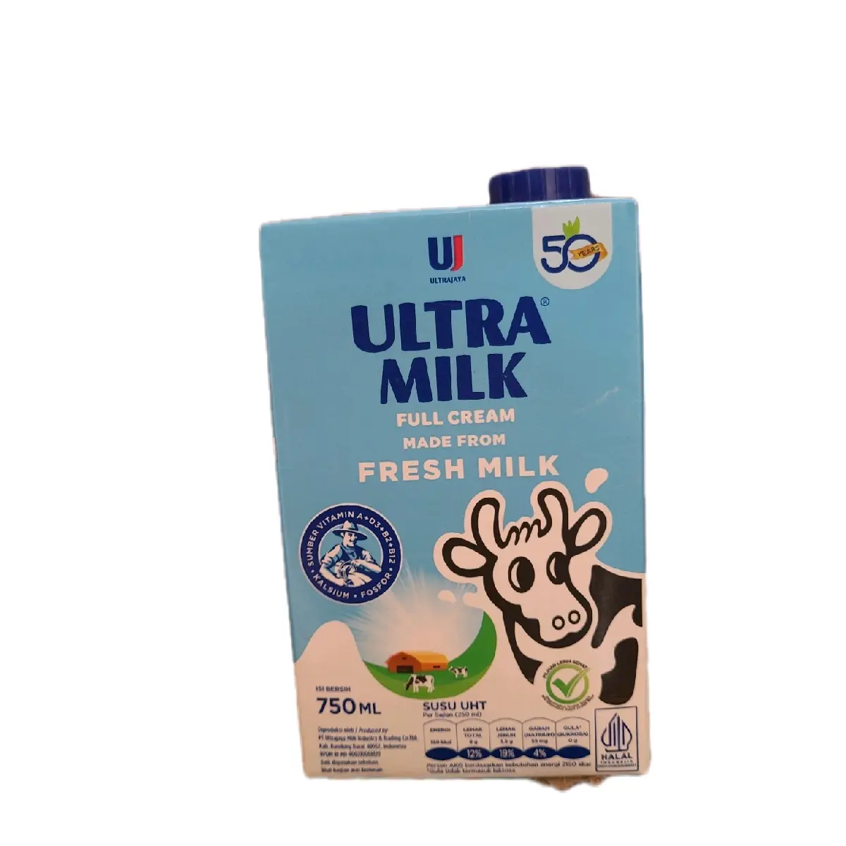 Susu Ultra Milk Full Cream 750 ml Susu Sapi Minuman