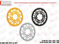 Gambar Gear Belakang WR3 WRA 890-520 KTM Rc /Duke 200/250/390 42T-45T - Gold, 42T dari WR3 Kota Administrasi Jakarta Barat 1 Tokopedia