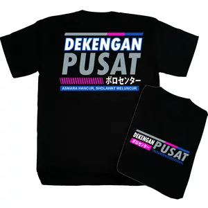 tshirt DEKENG4N PUS4T 4SMAR4 HANCUR ShoLAWAT MELUNCUR /KATUN/COCOK PRIA-WANITA Baju Cowok