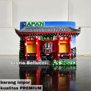 SOUVENIR TEMPELAN MAGNET KULKAS KYOTO ASAKUSA FUJI JAPAN JEPANG