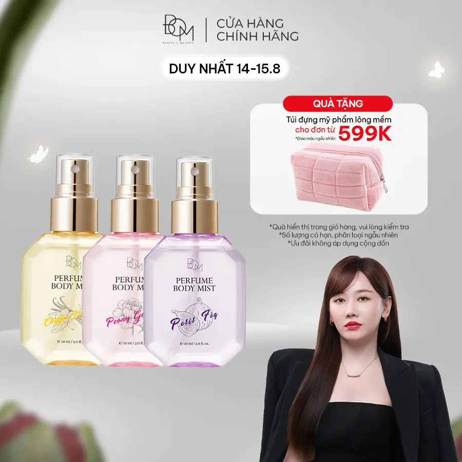 Xịt Thơm Hương Nước Hoa B.O.M Perfume Body Mist - 110ml