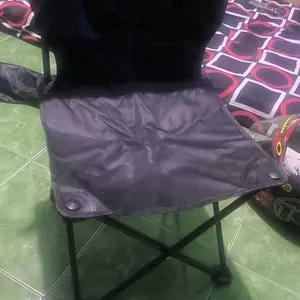 Speeds Kursi Lipat Outdoor Kursi Lipat Camping Portable Kuat Serbaguna Bahan Oxford Polyester Furnitur Berkemah Camping Furniture Indonesia 031-14 Hitam