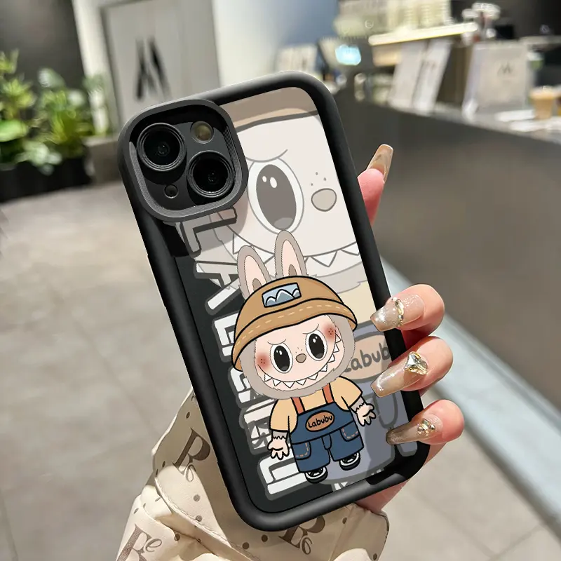 Casing Hp Untuk OPPO A7 OPPO A5s OPPO A12 OPPO A12S A11k Case Hp Pola kelinci kartun Kasing Ponsel Softcase Kesing pelindung Cesing Silikon lembut Casing Anti guncangan 4