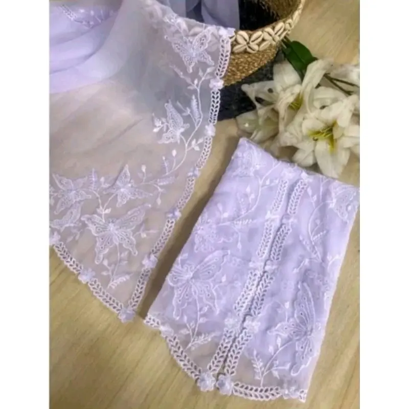 KAIN KEBAYA BORDIR || BAHAN KEBAYA BORDIR BALI 1