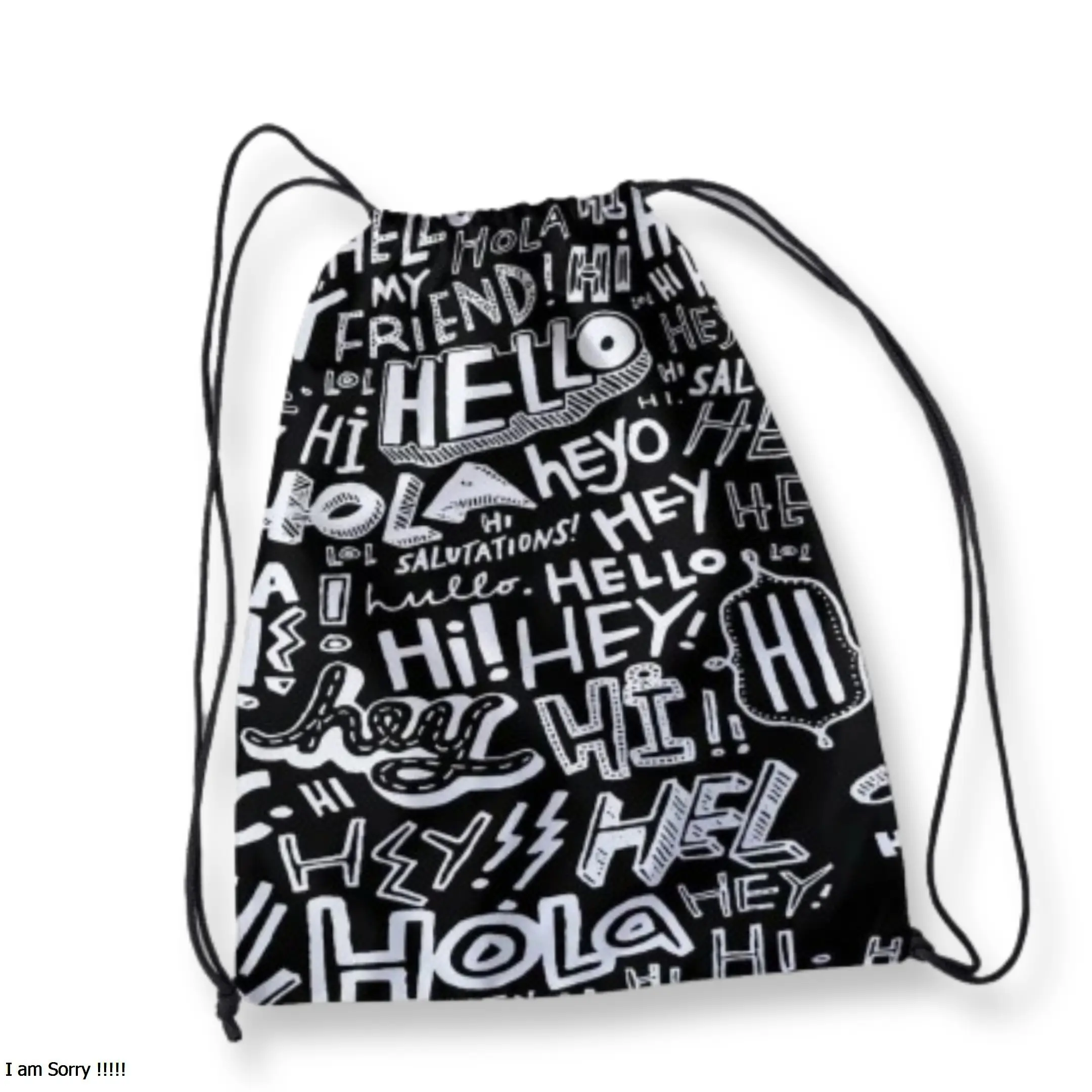 Tas Serut K.E.Y String Bag Anti Air /Tas Serut / TERLENGKAP - Tas Ransel Serut Tas Olahraga Tas Sekolah Tas Serut Waterproof Pria Dan Wanita Tas tas sepatu bola