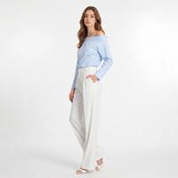 Gambar [Anniversary Picks][MEIN] Blouse Wanita Off Shoulder Lengan Panjang Biru 5448 - Atasan biru-S dari MEIN Indonesia Kab. Tangerang 3 Tokopedia