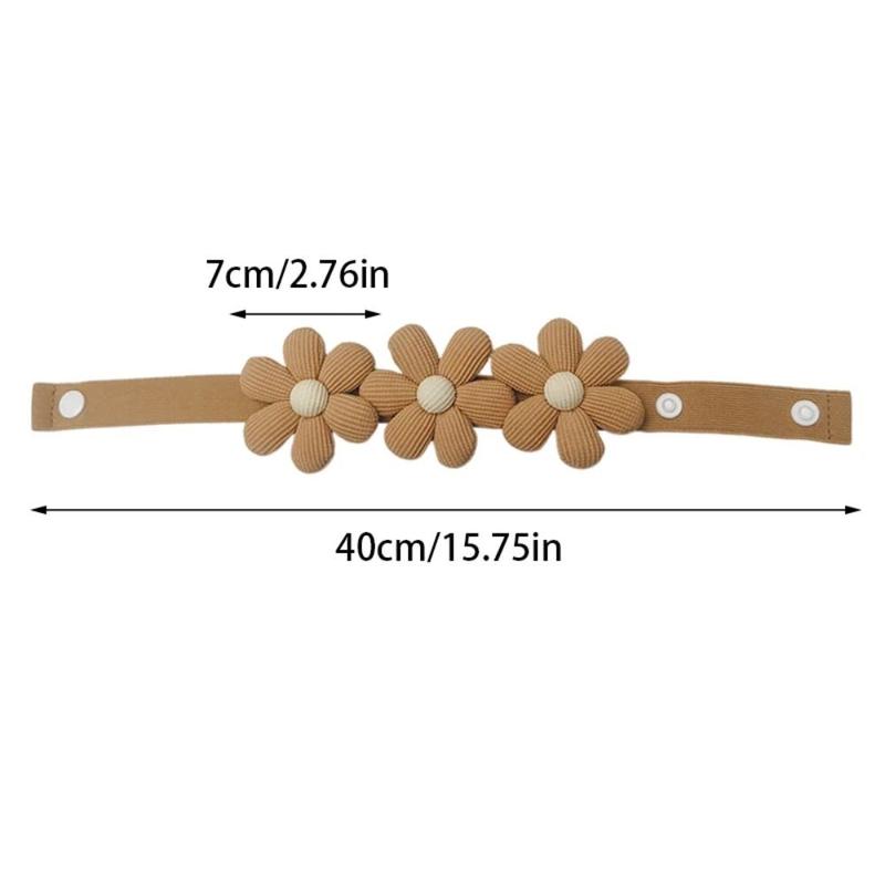 Product Introduction of Pengikat Langsir Jalur Elastik, Reka Bentuk Kartun Comel, Gancu Magnetik, Pemegang Tali Langsir, Bentuk Bunga, Gancu Langsir Tingkap, Untuk Bilik Kanak-kanak 12