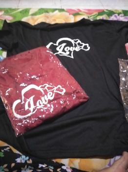 Product Review of KAOS OBLONG WANITA /BAJU KAOS ATASAN WANITA LOVE4 / T-SHIRT WANITA LOVE4 from u**9 1