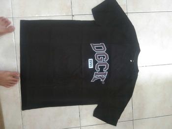 Product Review of T-shirt Kaos Distro Baju Pria Cowok Nyaman Casual Katun Polos Hitam Polos Dewasa Kerah C071  Combed Keren from ~**✓ 2