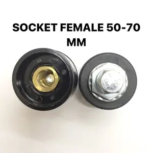 Kabel Konektor Las DKJ 50-70mm Cable Socket Connector Female