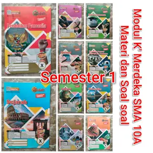 LKS SMA Kelas 10A Kurikulum Merdeka Semester 1 Materi dan Soal Soal lengkap