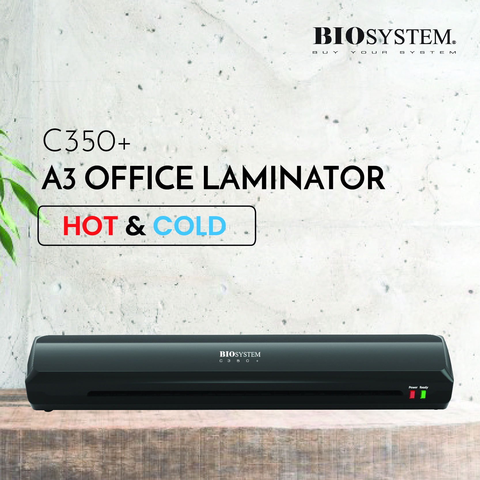 BIOSYSTEM C350+ (A3) LAMINATIOR