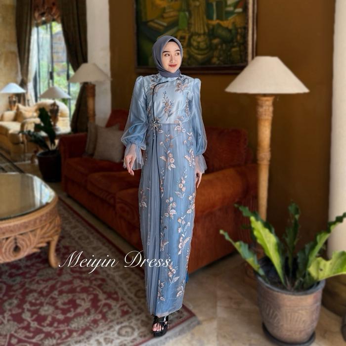 Promo Meiyin Dress Kondangan Bridesmaid Gradasi Brukat Muslim Panjang Gamis Payet - Galaxy, M - Kab. Magelang - Eracloth.id_new | Tokopedia Promo Meiyin Dress Kondangan Bridesmaid Gradasi Brukat Muslim Panjang Gamis Payet - Galaxy, M - Kab. Magelang - Eracloth.id_new | Tokopedia