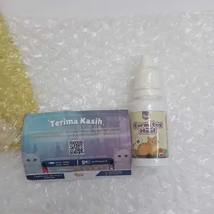 Golden Paw - EarmitesHeal 15ml Cairan Pembersih Telinga Kucing Alami & Aman Mengatasi Infeksi Kutu & Jamur Membersihkan Kotoran & Menghilangkan Bau