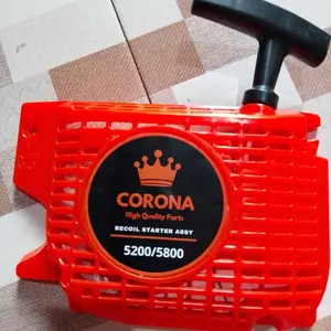 Recoil Starter Kap Engkol Senso Chainsaw 5200 5800 Single 2 Per Dobel Tarikan Mesin Kecil 52CC 58CC