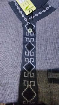 Product Review of Eternity Moslem Baju Koko Pria Dewasa Bordir Lengan Pendek Muslim Kombinasi  Katun Atasan Motif Baju Koko Baju Koko from R**i 0