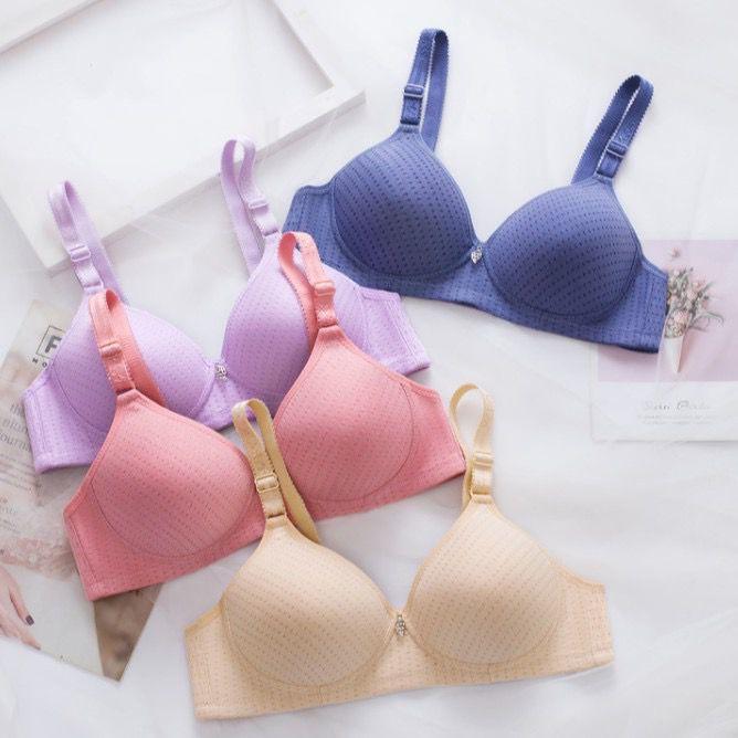 Áo Ngực Nâng Ngực, Trơn, Có Thể Điều Chỉnh, Than Tre, Đơn Giản Và Mỏng, Không Dây, Có Dây, Vui Lòng Sử Dụng Phiếu Giảm Giá Để Mua, [Không Bao Gồm Áo Ngực] Nữ Bra Màu Hồng 7